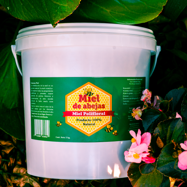 Miel Polifloral Baldes de 5 Kg. - Imagen 2